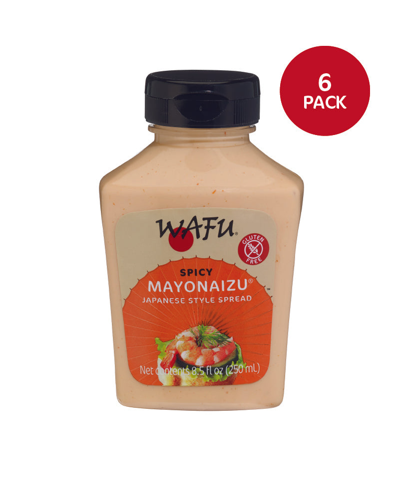 WAFU® Spicy Mayonaizu 6 x 8.5 fl oz