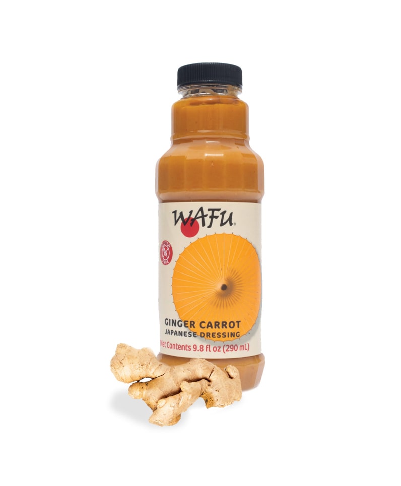 WAFU® Ginger Carrot Dressing 6 x 9.8 fl oz