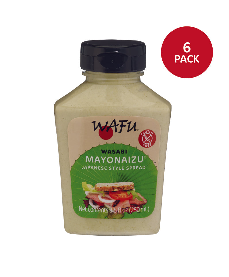 WAFU® Wasabi Mayonaizu 6 x 8.5 fl oz